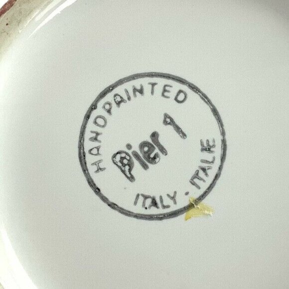 Handpainted Pier 1 Corn-Themed Ceramic Mug 12 Fl Oz Made In Italy - Picture 5 of 5